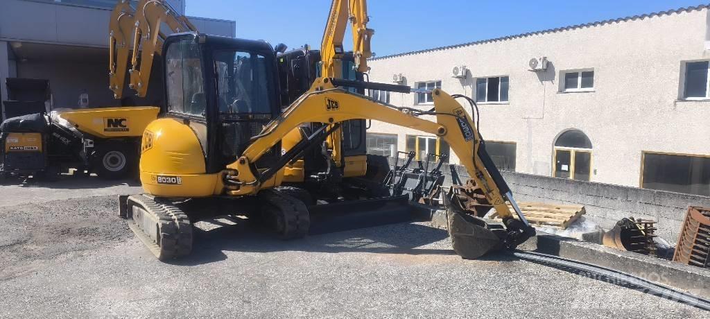 JCB 8030 Miniekskavaatorid < 7 t