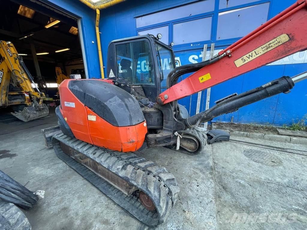 Kubota KX-080-4 Miniekskavaatorid < 7 t