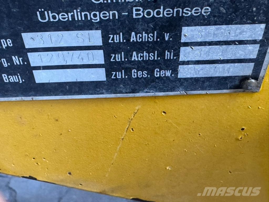 Kramer-allrad 312 SL Rataslaadurid