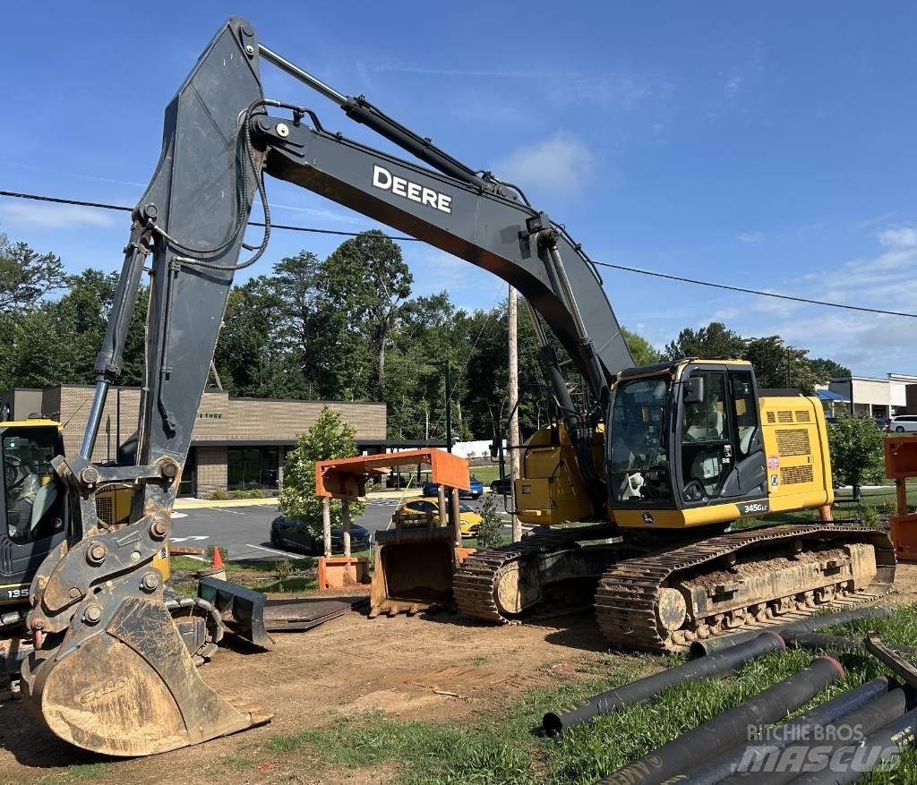 DEERE 345G LC Roomikekskavaatorid