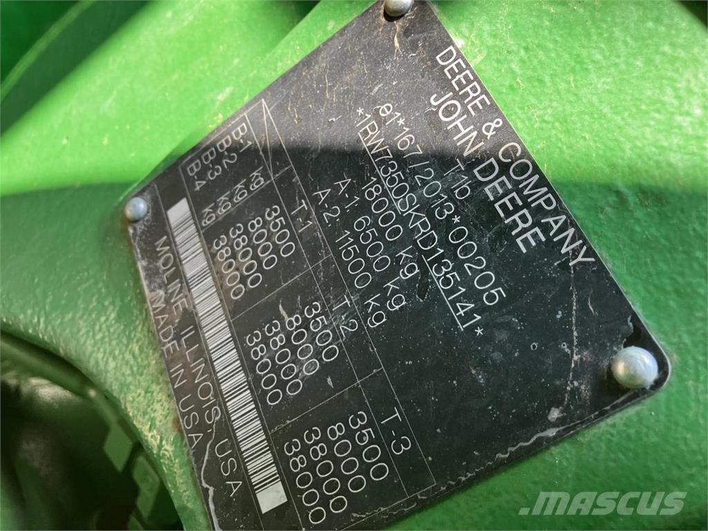 John Deere 7R 350 Traktorid