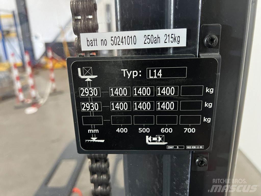 Linde L14 Järelkäidavad virnastajad