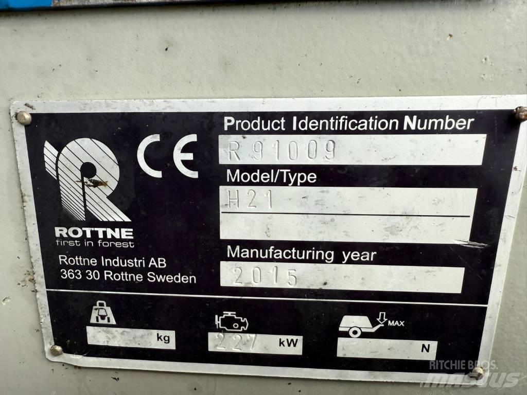 Rottne H21D Harvesterid
