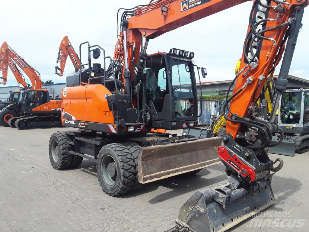Doosan DX 165 W-5 Ratasekskavaatorid