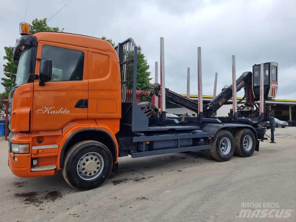 Scania R 580 Metsaveokid
