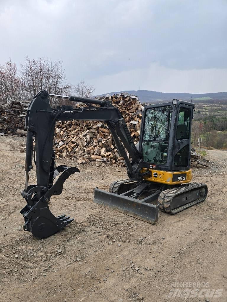 DEERE 35G Miniekskavaatorid < 7 t