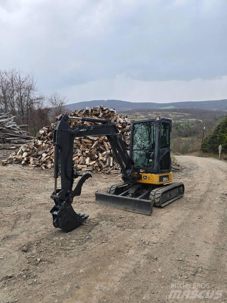 DEERE 35G Miniekskavaatorid < 7 t