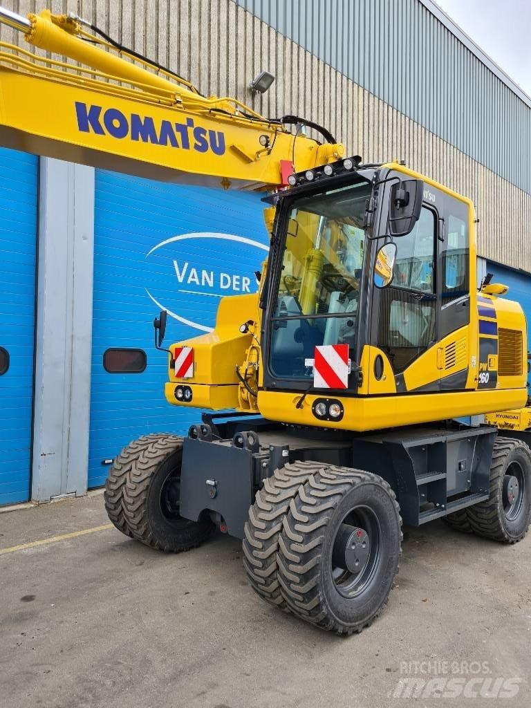 Komatsu PC 160 LC Roomikekskavaatorid