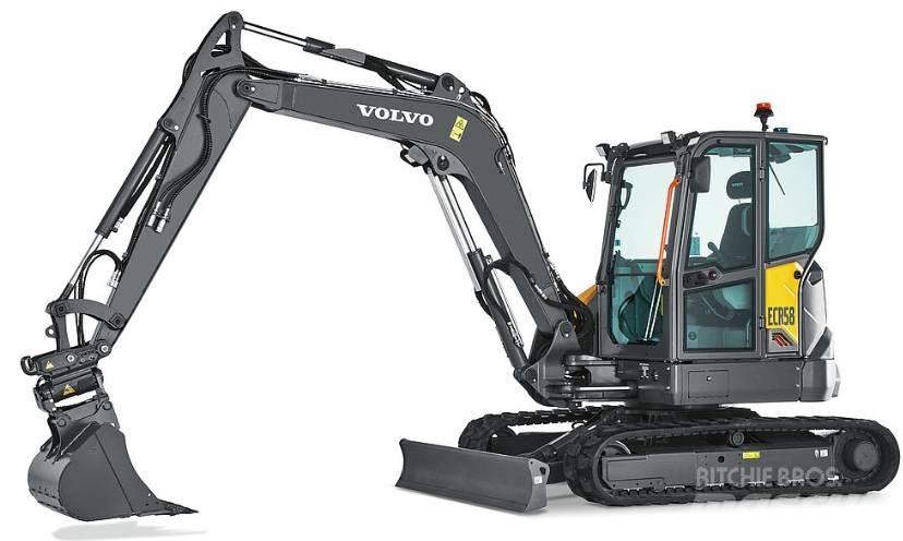 Volvo ECR58F NY/NEW Miniekskavaatorid < 7 t