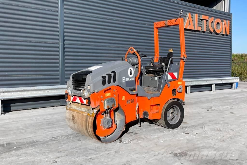 Hamm HD 10 VT Kombineeritud rullid