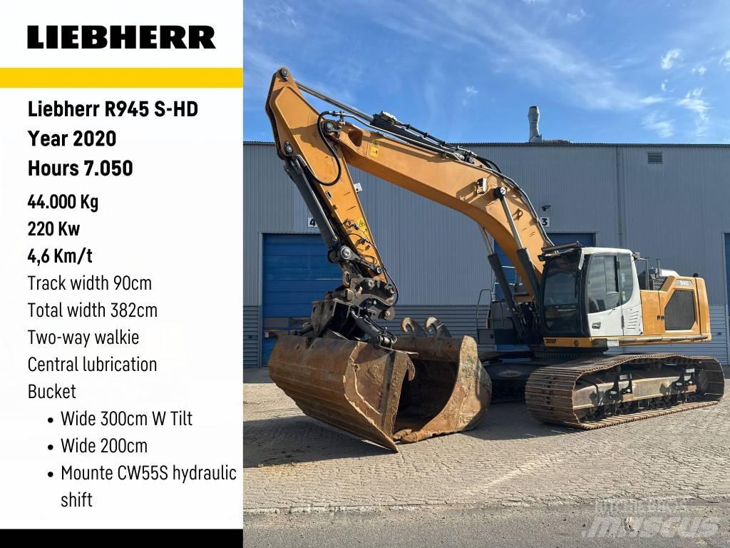 Liebherr R945 Roomikekskavaatorid