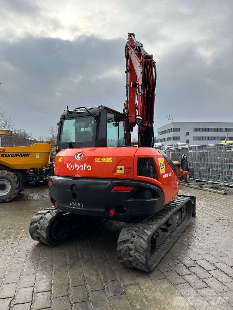 Kubota KX 080-4 Väikeekskavaatorid 7t-12t