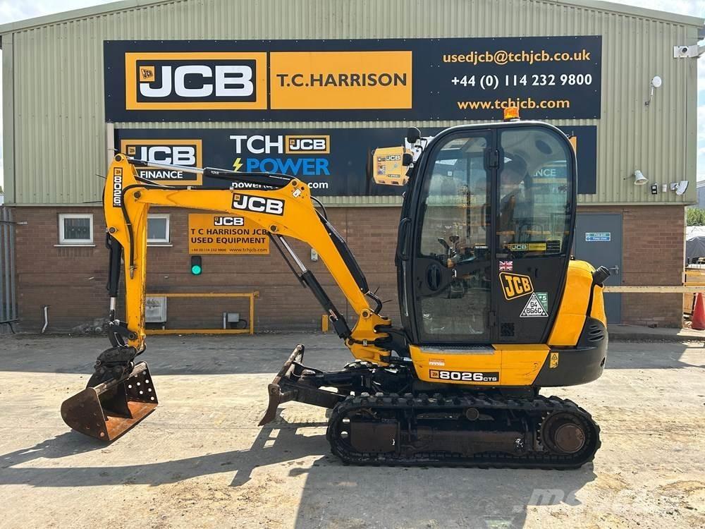 JCB 8026 Miniekskavaatorid < 7 t