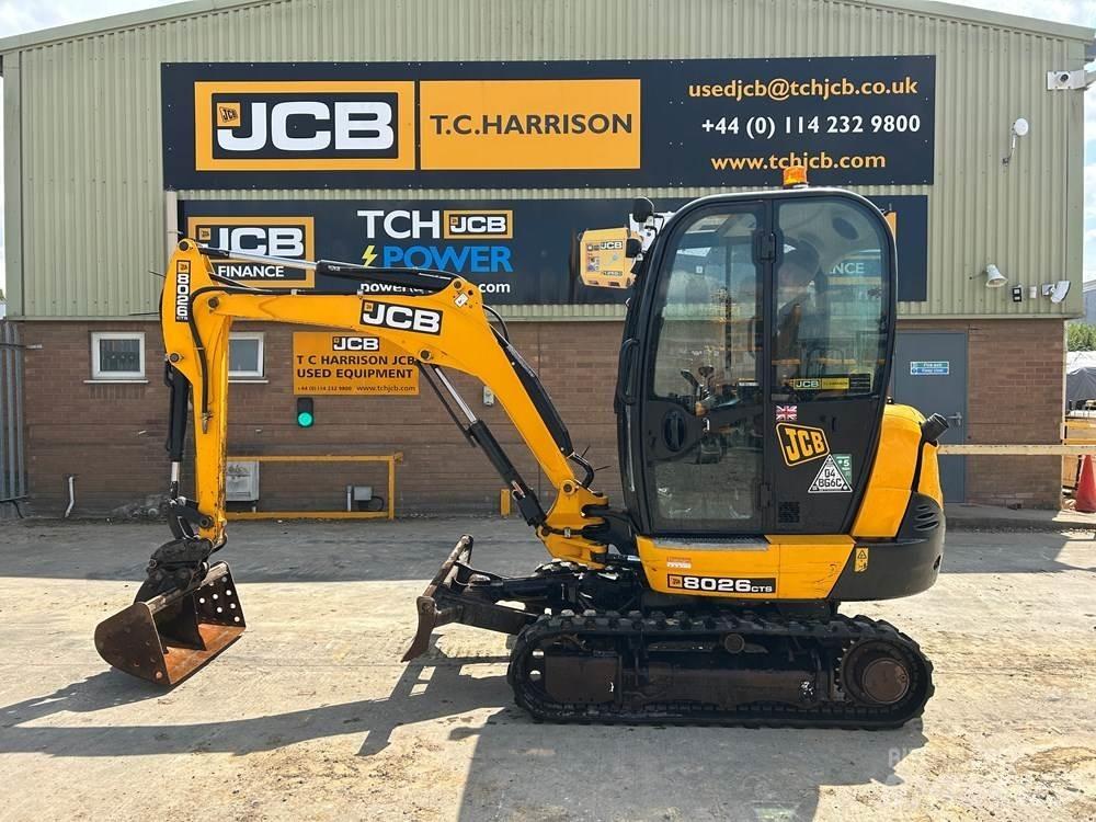 JCB 8026 CTS Miniekskavaatorid < 7 t