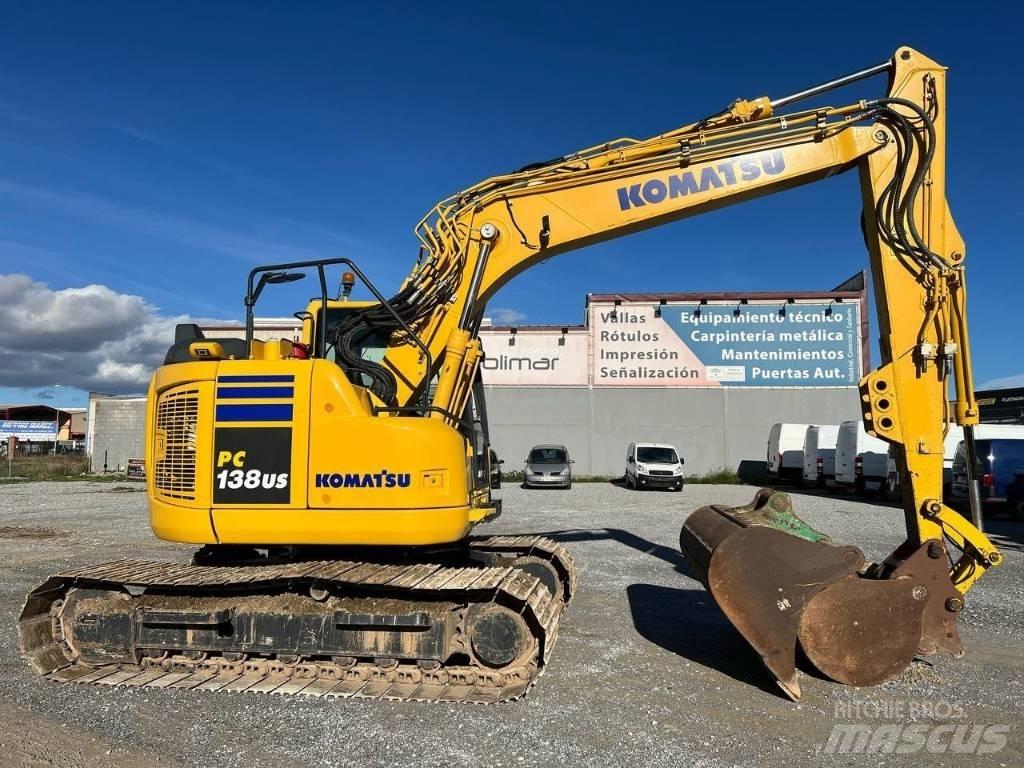 Komatsu PC 138 US Roomikekskavaatorid