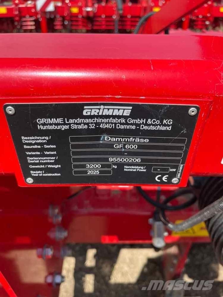 Grimme GF 600 Kartulitehnika - Muud
