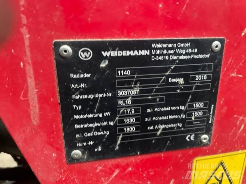 Weidemann 1140 Muud põllumajandusmasinad