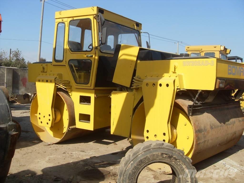 Bomag 217 D Ühe trumliga rullid