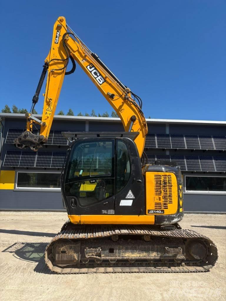 JCB JZ 140 LC Roomikekskavaatorid