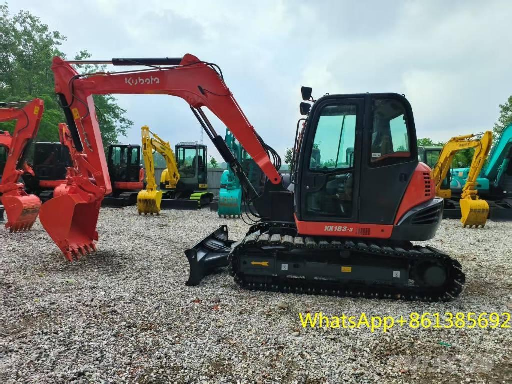 Kubota KX 183-3 Roomikekskavaatorid