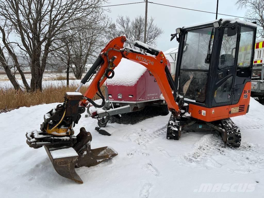 Hitachi ZX 19-U Miniekskavaatorid < 7 t