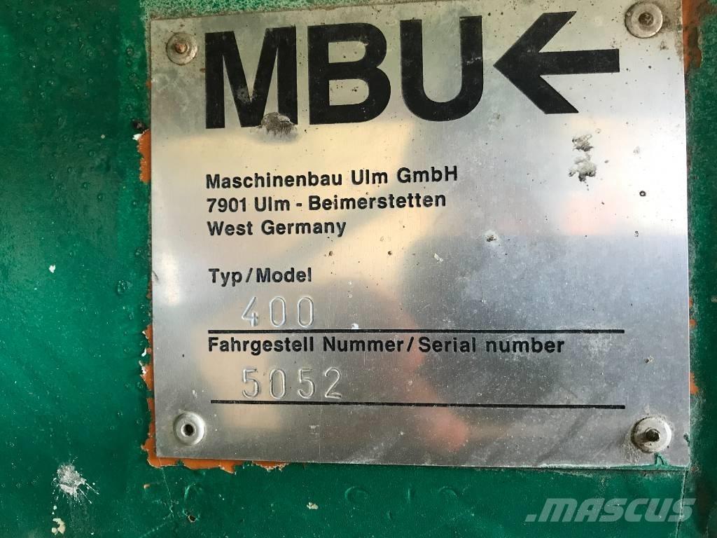MBU 400 Asfaldilaoturid