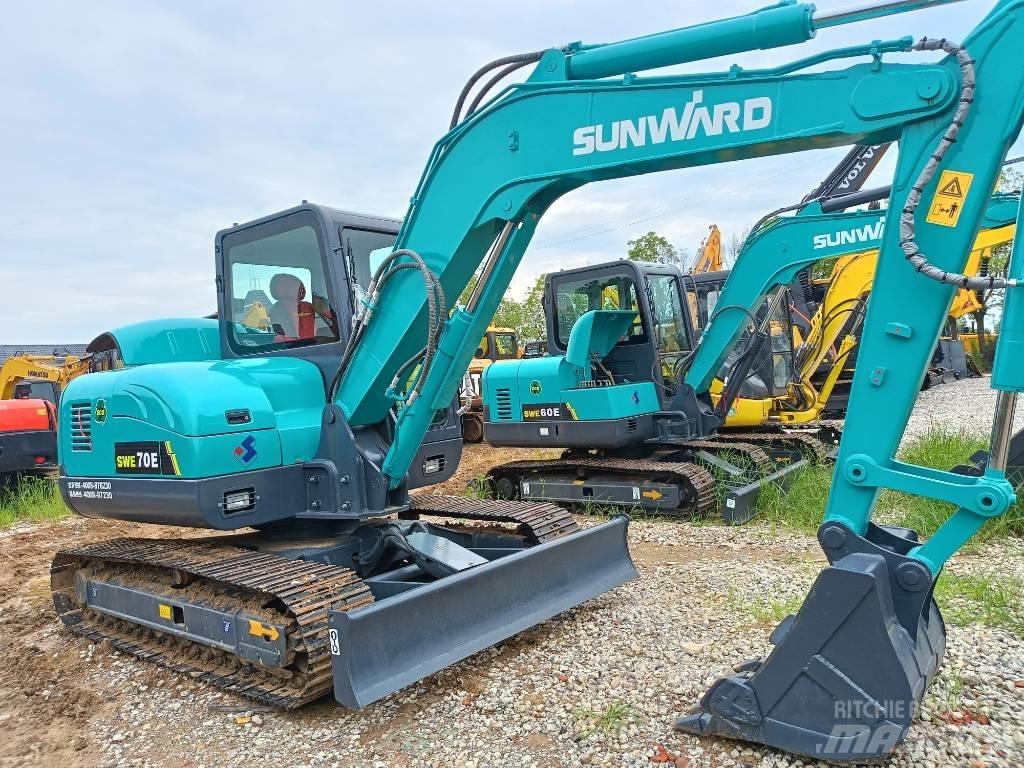 Sunward SWE 70 Roomikekskavaatorid