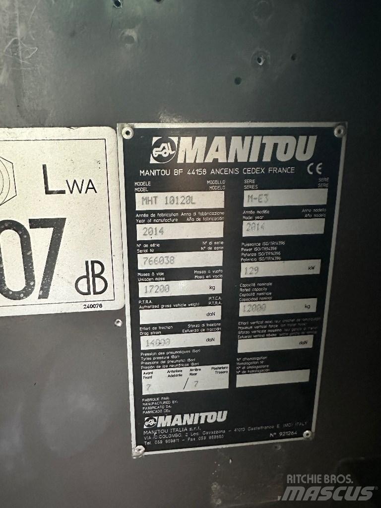 Manitou MHT 10120 L Teleskooplaadurid