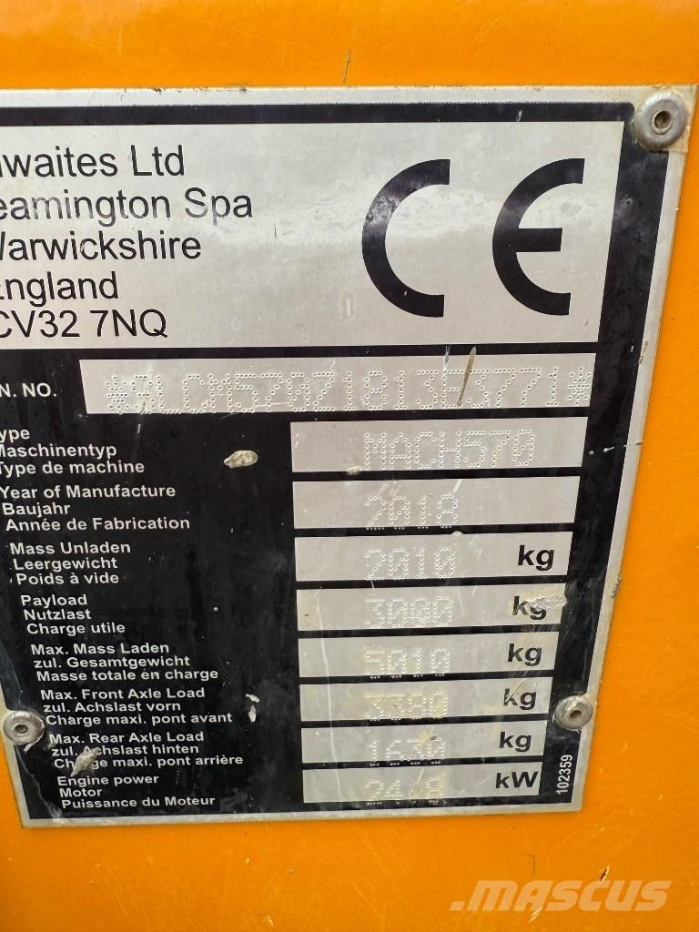 Thwaites 3 ton Väikekallurid