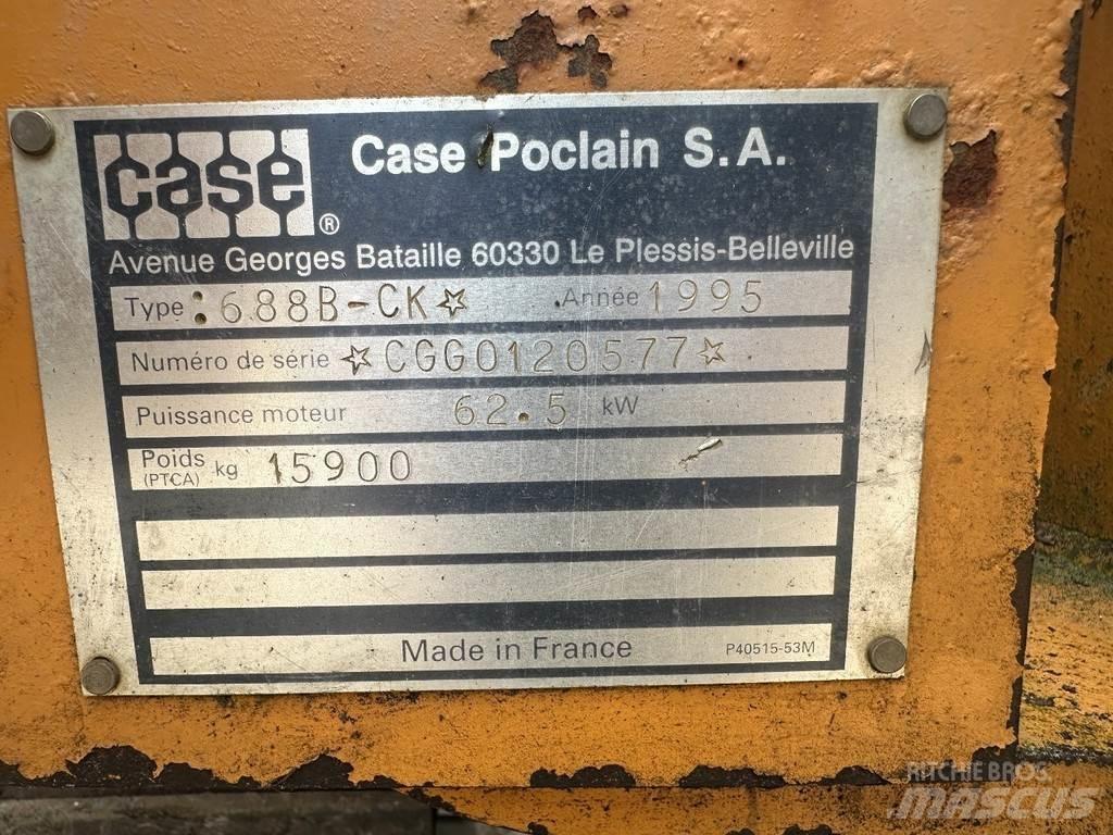 CASE 688 B 16 ton Roomikekskavaatorid
