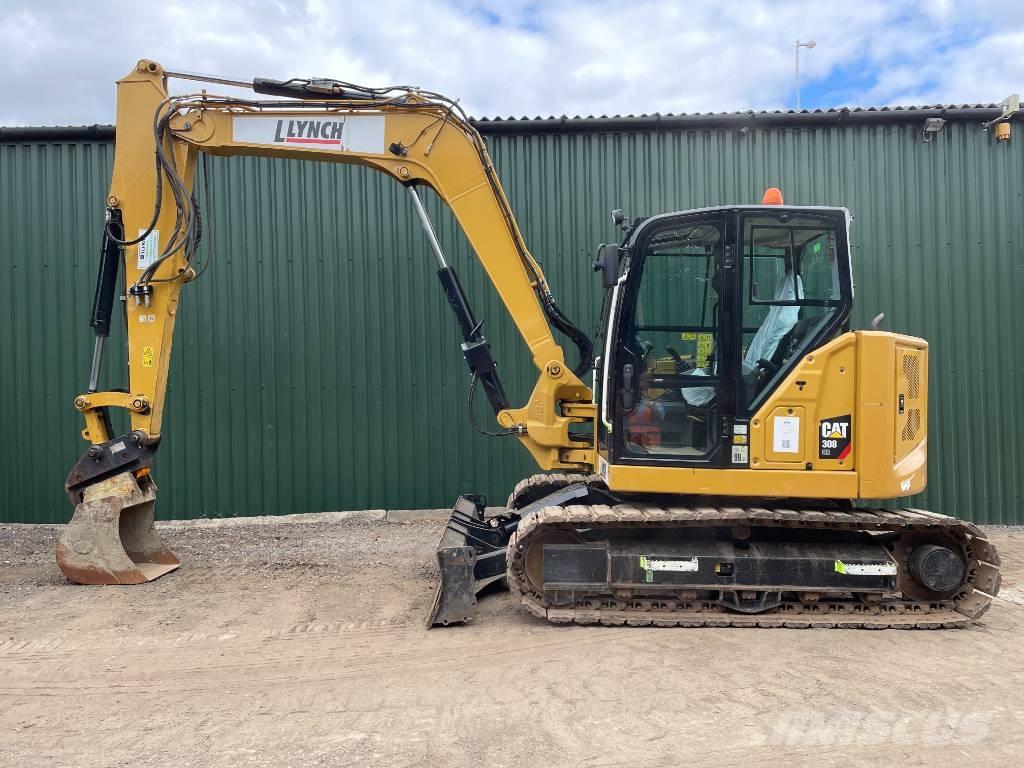 CAT 308 Väikeekskavaatorid 7t-12t