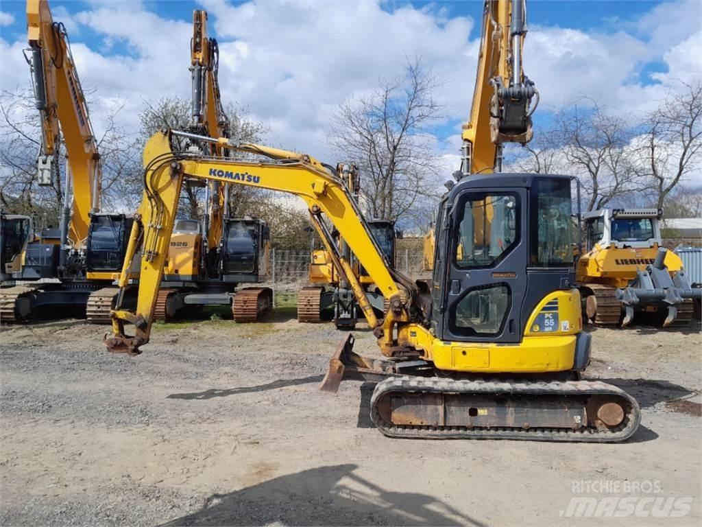 Komatsu PC55MR-3 Miniekskavaatorid < 7 t