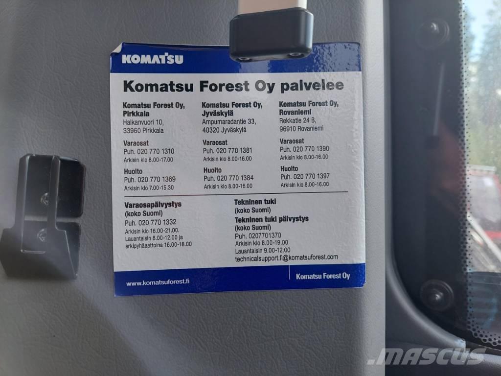 Komatsu 901 XC Harvesterid