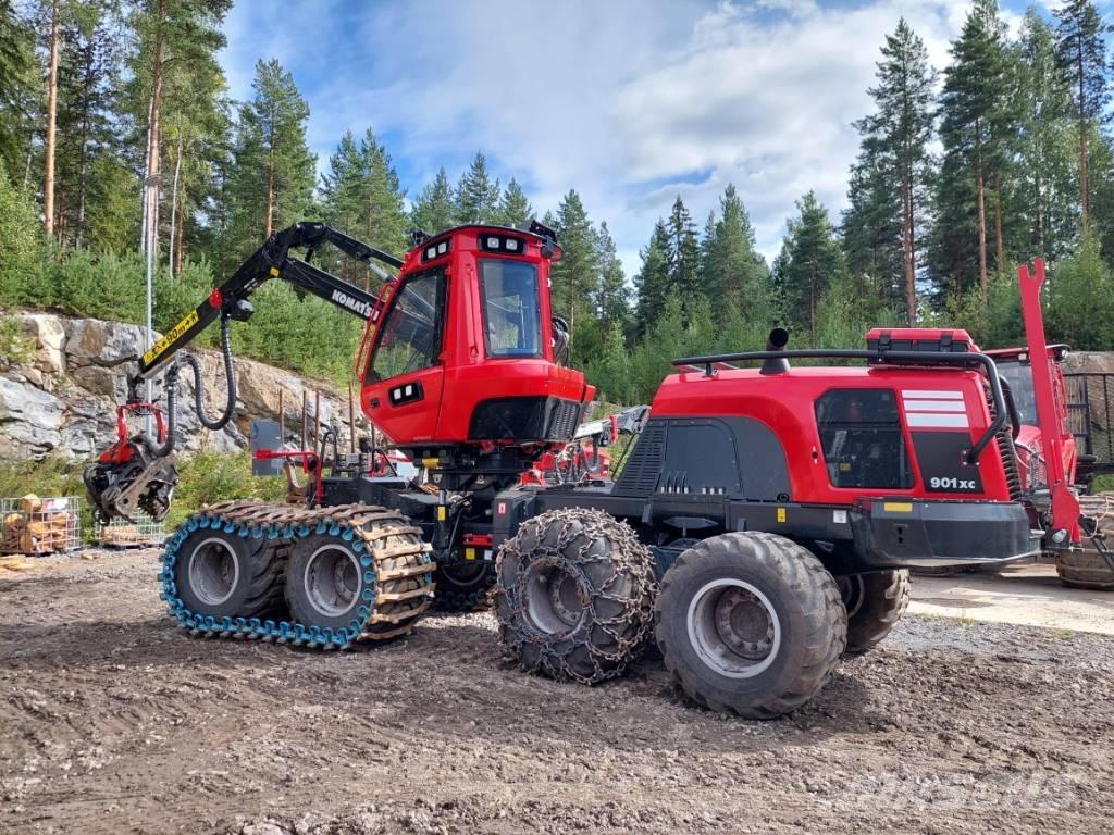 Komatsu 901 XC Harvesterid