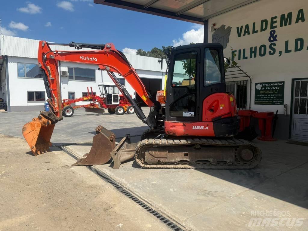 Kubota U 55-4, U55 Miniekskavaatorid < 7 t