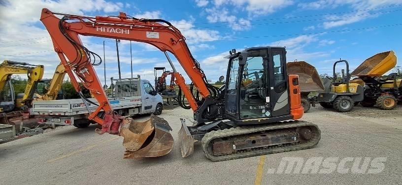 Hitachi ZX85USB-6 Väikeekskavaatorid 7t-12t