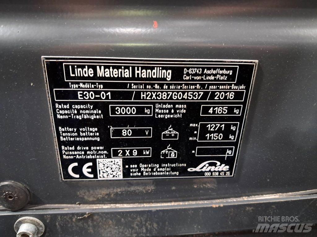 Linde E30-01 Elektritõstukid