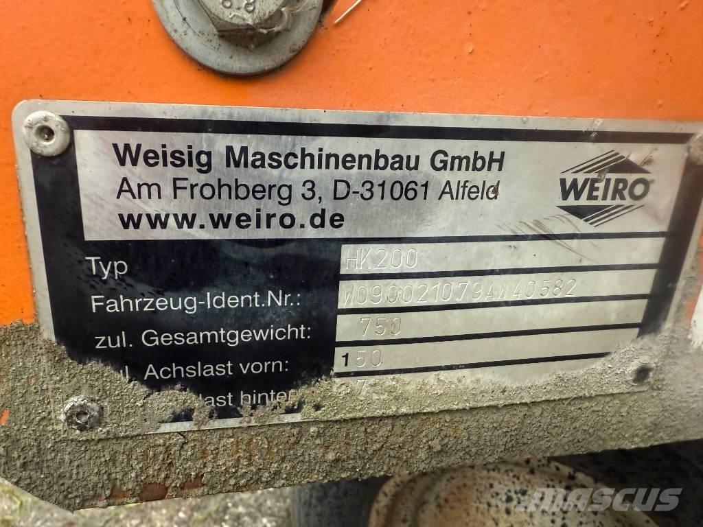 Weiro Bitumensprayer Bituumenipritsid