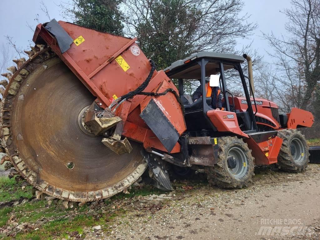 Ditch Witch RT125 Pinnaselõikurid