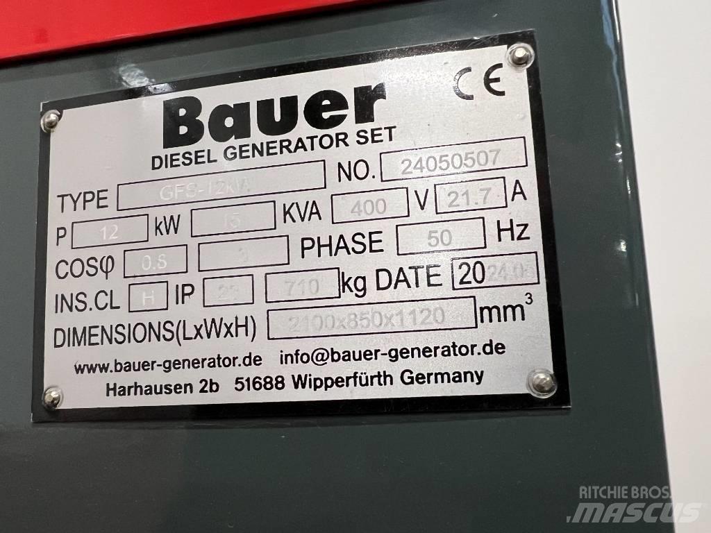 Bauer GFS-12 Diiselgeneraatorid
