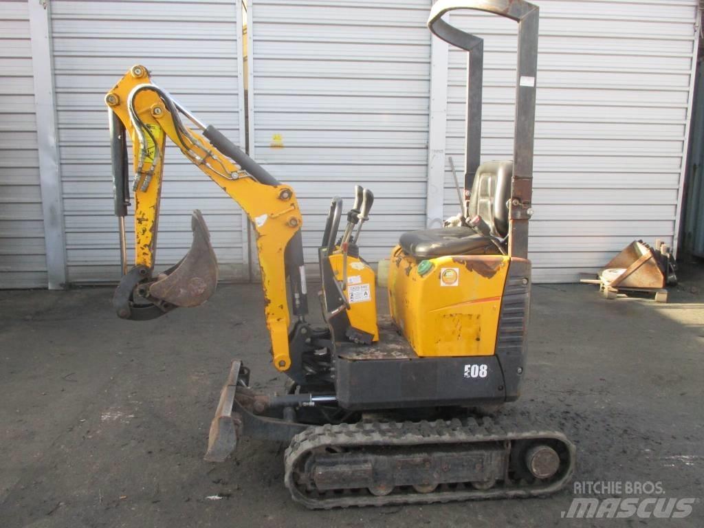 Bobcat E 08 Miniekskavaatorid < 7 t