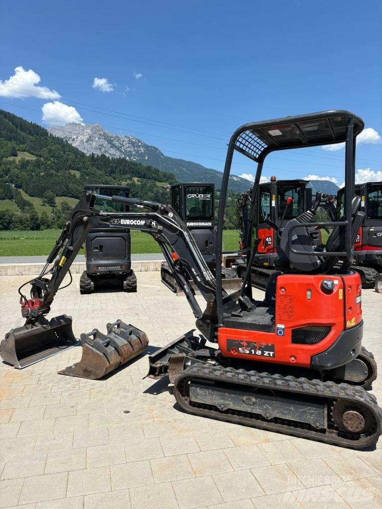 Eurocomach ES 18 ZT Miniekskavaatorid < 7 t