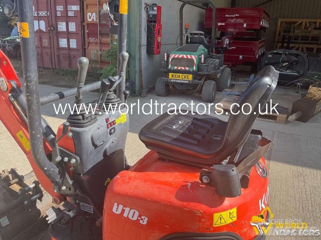 Kubota U 10-3 Miniekskavaatorid < 7 t