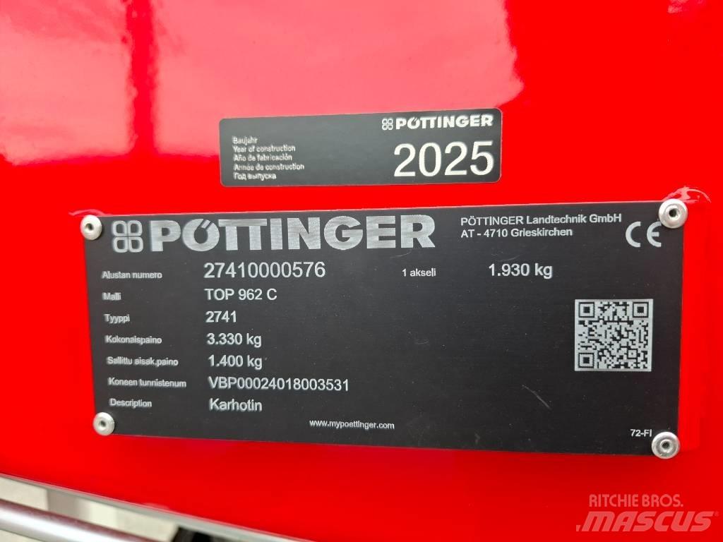 Pöttinger Top 962C Vaalutid