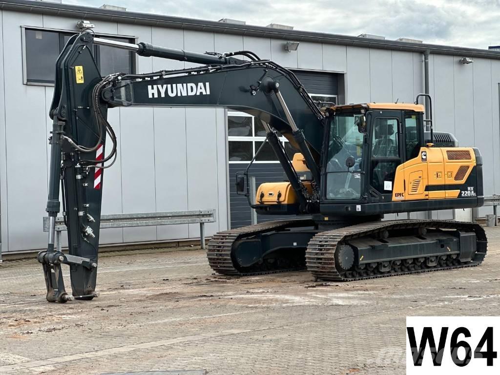 Hyundai HX 220 AL Roomikekskavaatorid