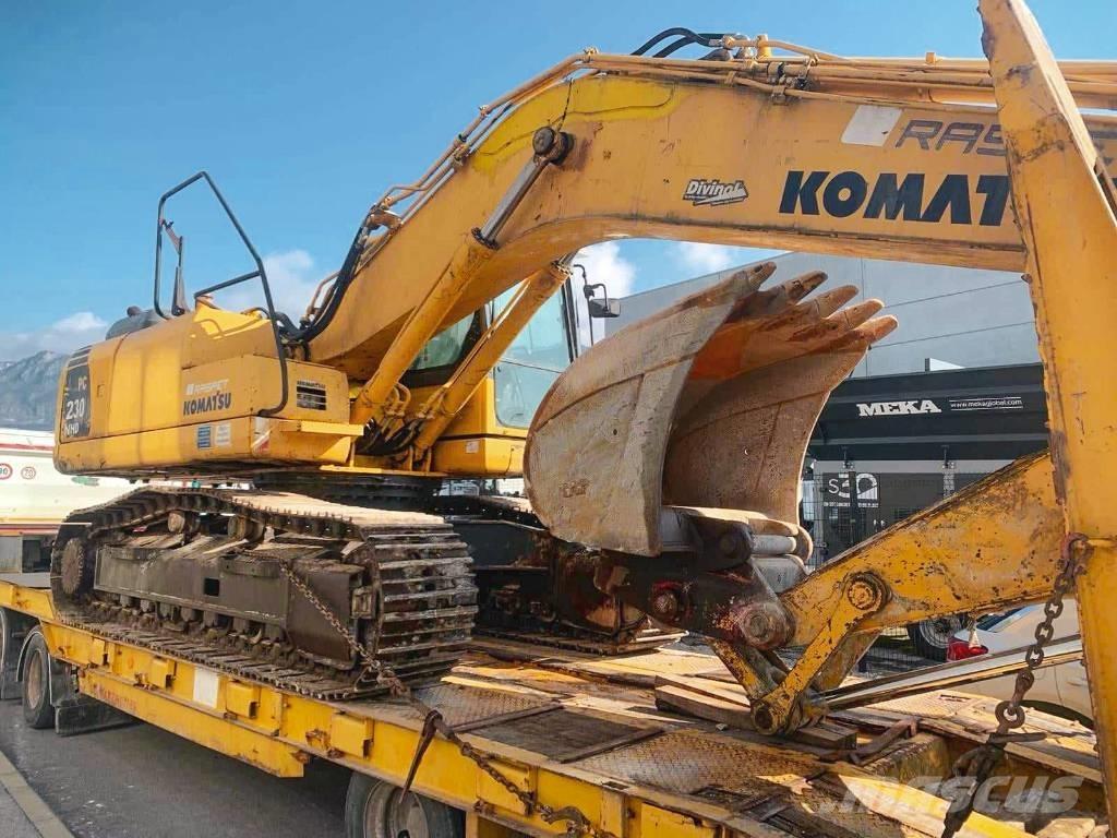Komatsu PC 230 NHD Roomikekskavaatorid
