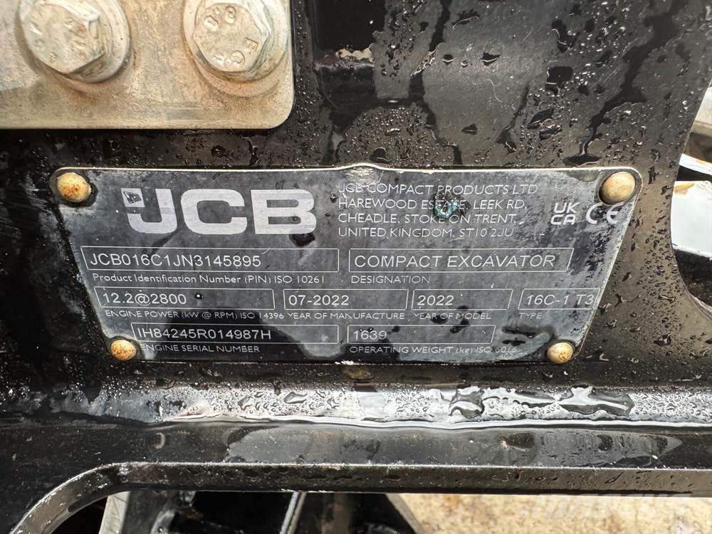JCB 16C-1 Miniekskavaatorid < 7 t