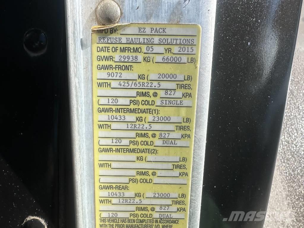 Peterbilt 320 Prügiautod