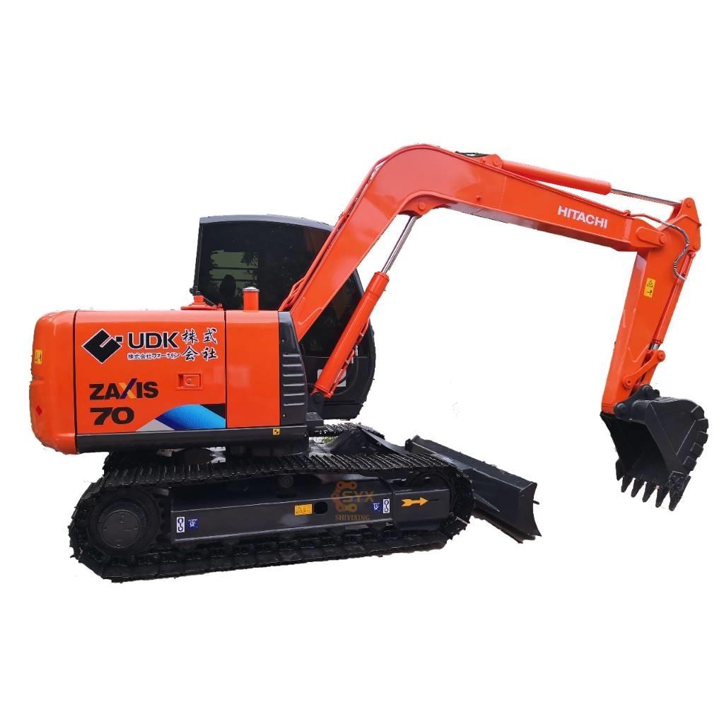 Hitachi ZX 70 Väikeekskavaatorid 7t-12t