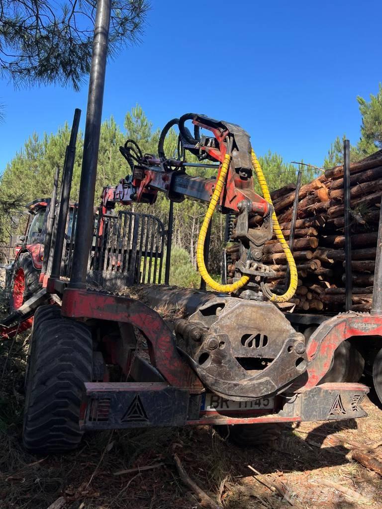 Kubota M 7153 Metsatööks kohandatud traktorid